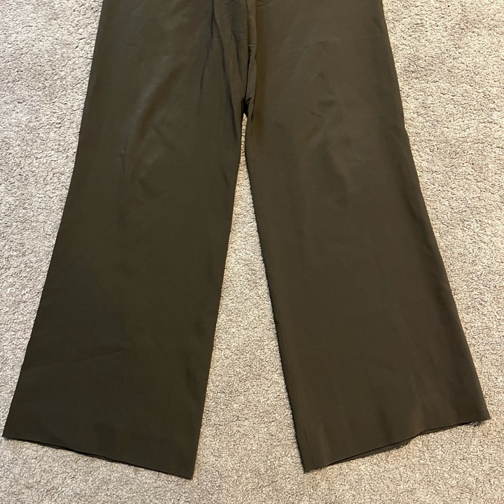 Donna Karan size 6 100% wool wide leg pants - Picture 7 of 13